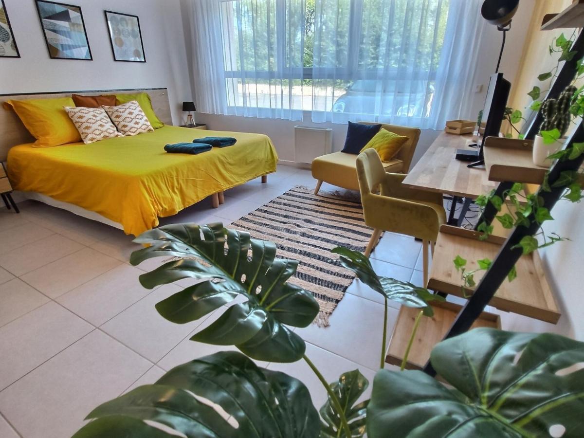 Studio Le Jungle - Roissy Cdg - Parc Asterix - Paris Moussy-le-Neuf Bagian luar foto